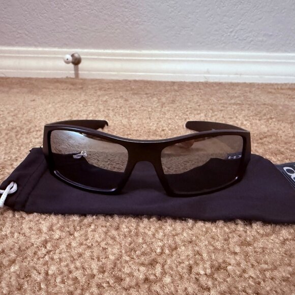 ✨NEW✨ ( OO9014 ) Oakley Gascan Black Matte Frame Chrome Iridium Lens - Picture 8 of 11